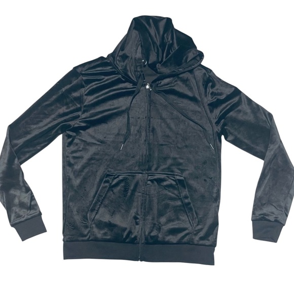 EURO JOY SPORTS EVERY DAY FLEECE HOODIE JOGGERS SET WOMEN BLACK COLOR SIZE LARGE - Picture 10 of 13